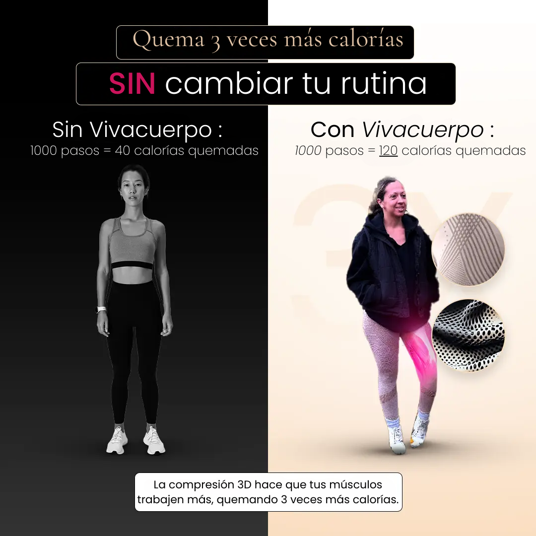 Leggings Push Up anticelulitis 3D