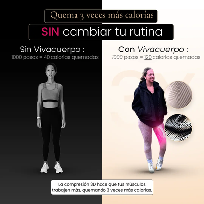 Leggings Push Up anticelulitis 3D